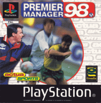 Premier Manager 99 PAL Playstation  box art